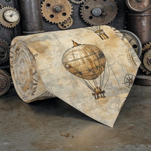 Steampunk Industrielle Maßgeschneiderte Krawatte