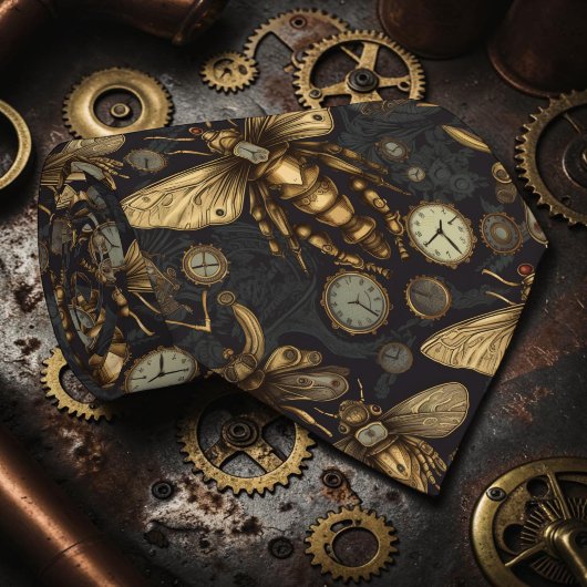 Steampunk Industrielle Maßgeschneiderte Krawatte