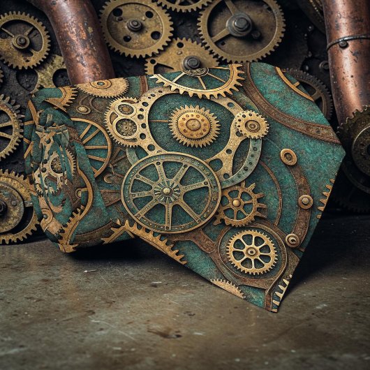 Steampunk Industrielle Maßgeschneiderte Krawatte