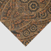 Steampunk industrielles Vintages Uhrwerk Seidenpapier (Ausschnitt)