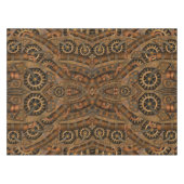 Steampunk industrielles Vintages Uhrwerk Tischdecke (Vorderseite (Horizontal))