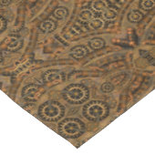 Steampunk industrielles Vintages Uhrwerk Tischdecke (Schrägansicht)