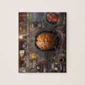 Steampunk - Informationsüberflutung Puzzle (Vertikal)