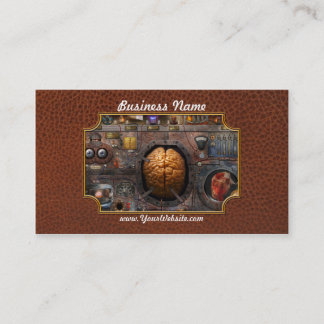 Steampunk - Informationsüberflutung Visitenkarte