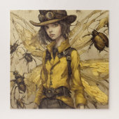 Steampunk Insect Lady Puzzle (Vertikal)