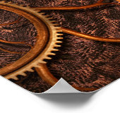 Steampunk - Insekt - Schwerbitzspinnen Poster (Ecke)