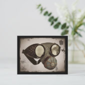 Steampunk-Inspirierte Brille Postkarte (Stehend Vorderseite)