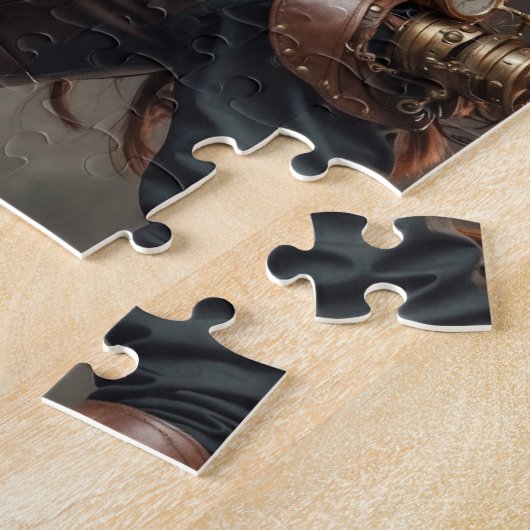 Steampunk-Inspiriertes Grafisches Puzzle (Seite)