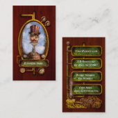 Steampunk - integriert visitenkarte (Vorne/Hinten)