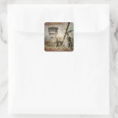 Steampunk Inventor Scientist Telescope Stickers (Tasche)