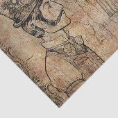 Steampunk Inventor Top Hat Vatertag Seidenpapier (Ausschnitt)