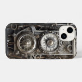 Steampunk iPhone Case Hülle (Rückseite (Horizontal))