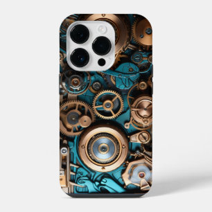 Steampunk iPhone 14 Pro Hülle