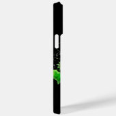 STEAMPUNK IRISH GREEN & BLACK LEPRECHAUN HAT Case-Mate iPhone HÜLLE (Rückseite / Rechts)