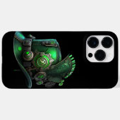 STEAMPUNK IRISH GREEN & BLACK LEPRECHAUN HAT Case-Mate iPhone HÜLLE (Rückseite (Horizontal))
