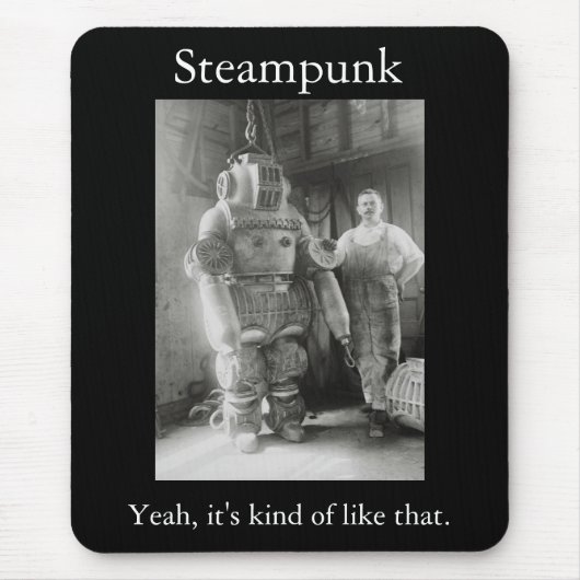Steampunk: Ja ist es ein bisschen wie das Mousepad (Vorne)