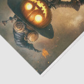 Steampunk-Jack Lantern Male Assistent AB2 Decoupag Seidenpapier (Ausschnitt)