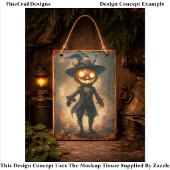 Steampunk-Jack Lantern Male Assistent AB2 Decoupag Seidenpapier