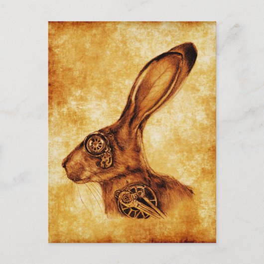 STEAMPUNK JACK POSTKARTE (Vorderseite)