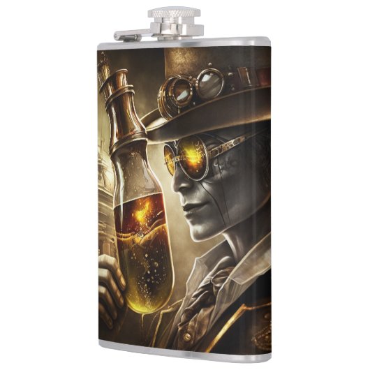 Steampunk Jazz Flachmann (Links)