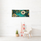 Steampunk Jewelry Watch, wir haben Green Backgroun Banner (Insitu)