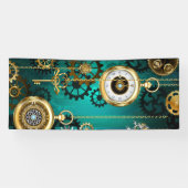 Steampunk Jewelry Watch, wir haben Green Backgroun Banner (Horizontal)