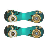 Steampunk Jewelry Watch, wir haben Green Backgroun Baseball (Paneele)