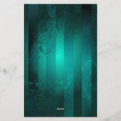 Steampunk Jewelry Watch, wir haben Green Backgroun Briefpapier (Rückseite)