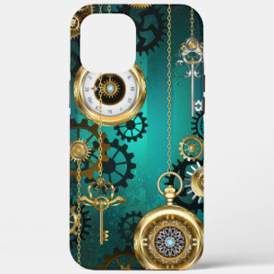 Steampunk Jewelry Watch, wir haben Green Backgroun Case-Mate iPhone Hülle