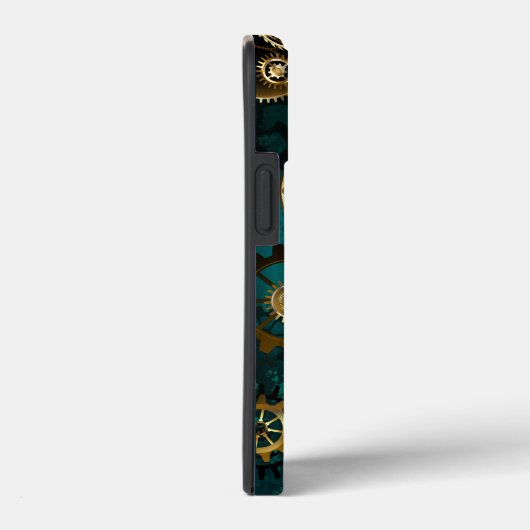 Steampunk Jewelry Watch, wir haben Green Backgroun Case-Mate iPhone Hülle (Rückseite / Rechts)