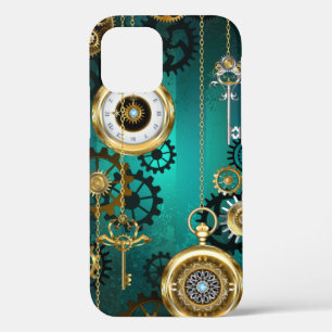 Steampunk Jewelry Watch, wir haben Green Backgroun Case-Mate iPhone Hülle