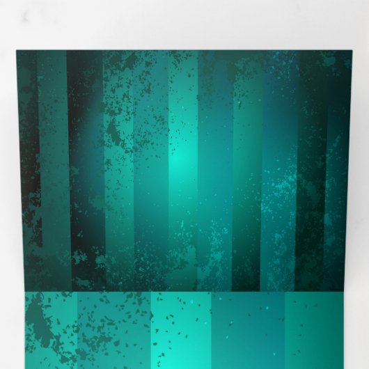 Steampunk Jewelry Watch, wir haben Green Backgroun Dreifach Gefaltete Ankündigung (Innen Erste Seite)