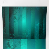 Steampunk Jewelry Watch, wir haben Green Backgroun Dreifach Gefaltete Urlaubskarte (Innen Erste Seite)