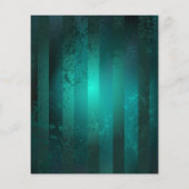 Steampunk Jewelry Watch, wir haben Green Backgroun Flyer (Hinten)