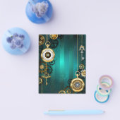 Steampunk Jewelry Watch, wir haben Green Backgroun Flyer (Einzeln)