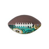 Steampunk Jewelry Watch, wir haben Green Backgroun Football (Vorderseite)