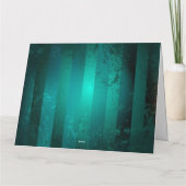 Steampunk Jewelry Watch, wir haben Green Backgroun Karte (Rückseite)