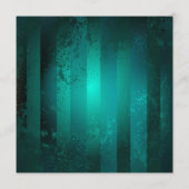 Steampunk Jewelry Watch, wir haben Green Backgroun Menükarte (Rückseite)