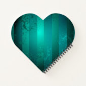 Steampunk Jewelry Watch, wir haben Green Backgroun Notizblock (Rückseite)