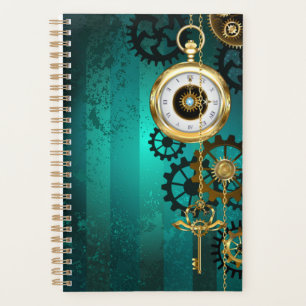 Steampunk Jewelry Watch, wir haben Green Backgroun Planer