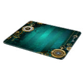 Steampunk Jewelry Watch, wir haben Green Backgroun Schneidebrett (Ecke)