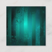 Steampunk Jewelry Watch, wir haben Green Backgroun Telefonnummerkarte (Rückseite)