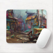 Steampunk Junk Yard Mousepad (Mit Mouse)