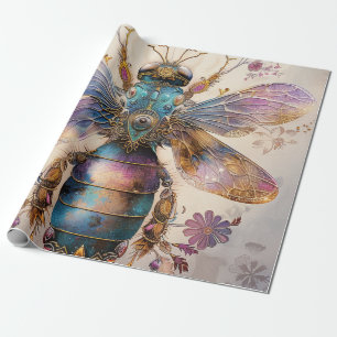 Steampunk-Juwelkäfer-Fantasie-Kunst (2) Geschenkpapier
