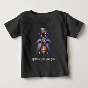 Steampunk Käfer - Mamas kleiner Stinkkäfer! Baby T-shirt