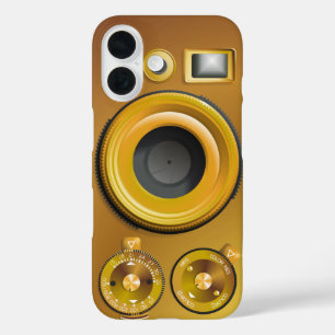 Steampunk-Kamera iPhone 16 Hülle
