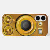 Steampunk-Kamera Case-Mate iPhone Hülle (Rückseite (Horizontal))