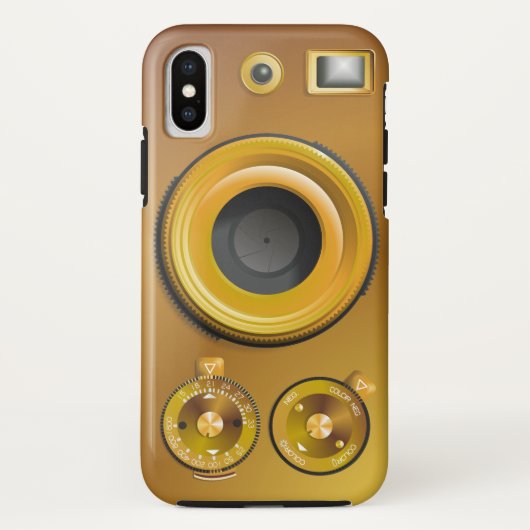 Steampunk-Kamera Case-Mate iPhone Hülle (Rückseite)