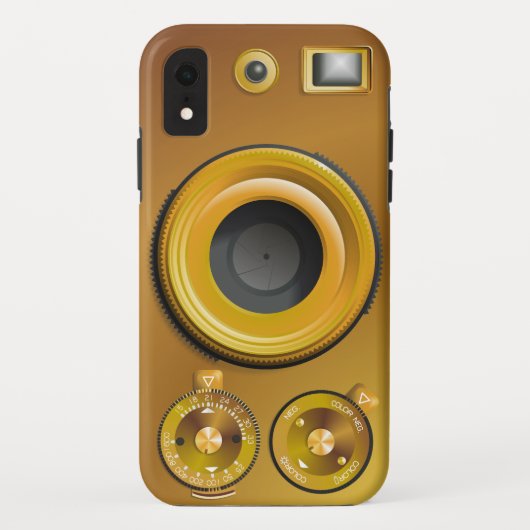 Steampunk-Kamera Case-Mate iPhone Hülle (Rückseite)