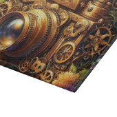 Steampunk-Kamera-Schneidbrett Schneidebrett (Ecke)